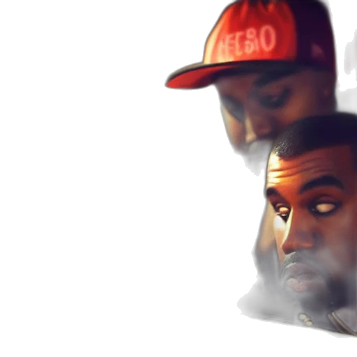 face, mask, hat, photorealistic transparent PNG cut-out
