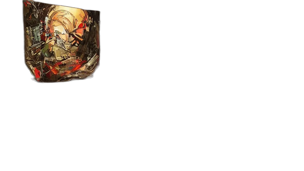 dragon, weapon, sword, mask, concept art, fantasy art, photorealistic, comic book art transparent PNG cut-out