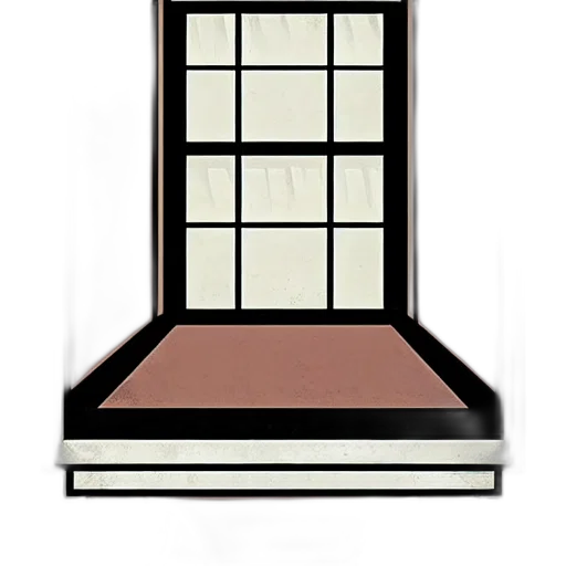 furniture, dress, building, umbrella, 3d render, pixel art, photorealistic, cartoon transparent PNG cut-out