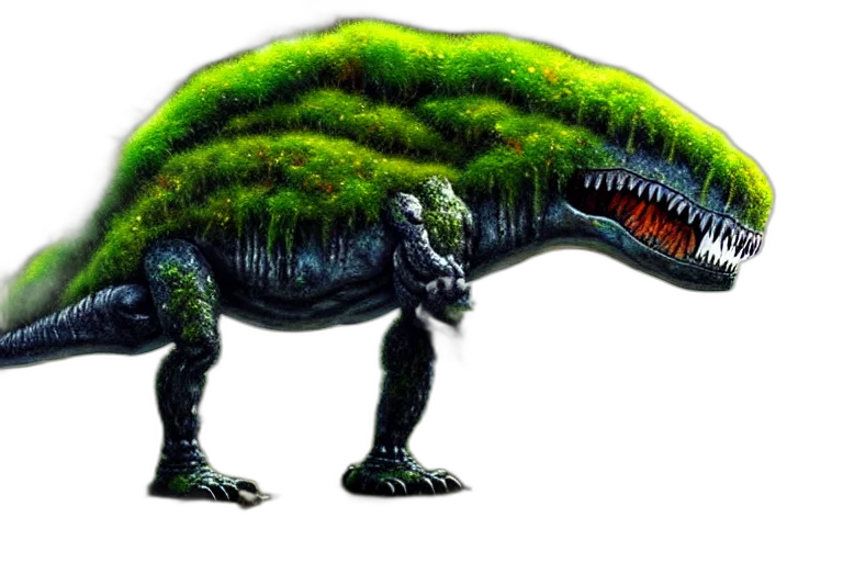 creature, animal, dragon, staff transparent PNG cut-out