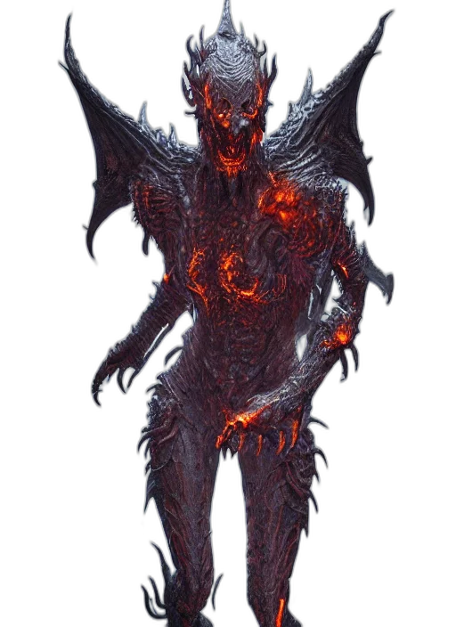 dragon, creature, staff, animal transparent PNG cut-out