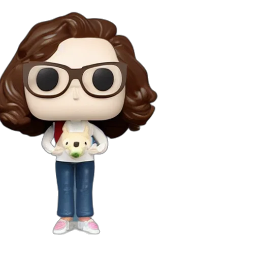 cartoon, pop, figure, mom transparent PNG cut-out