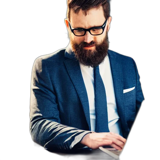 jacket, staff, face, hair, cartoon, photorealistic, concept art, pixel art transparent PNG cut-out