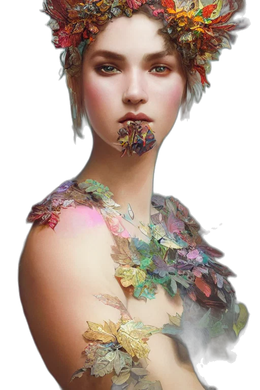 jewelry, face, dress, crown transparent PNG cut-out