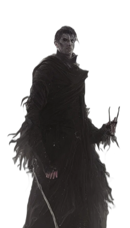 staff, creature, jacket, mask transparent PNG cut-out