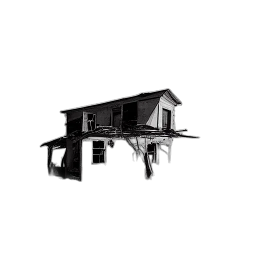 building, furniture, robot, umbrella transparent PNG cut-out