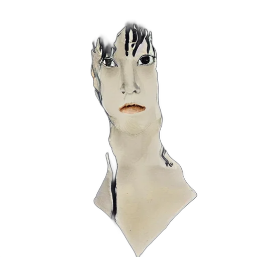 mask, face, hair, staff transparent PNG cut-out