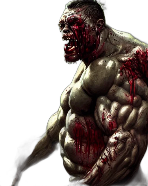 creature, concept art, comic book art, photorealistic transparent PNG cut-out