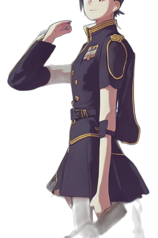 staff, weapon, dress, sword, anime, concept art, 3d render, cartoon transparent PNG cut-out