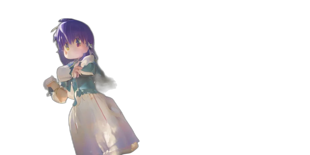 dress, weapon, sword, staff, 3d render, anime, concept art, photorealistic transparent PNG cut-out