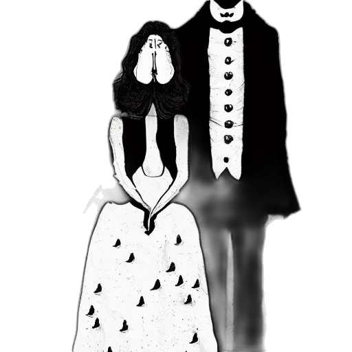 dress, mask, crown, concept art transparent PNG cut-out