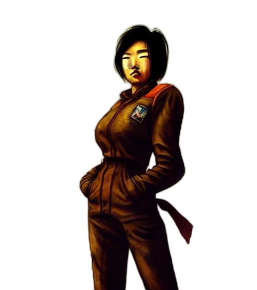 staff, jacket, comic book art, concept art transparent PNG cut-out