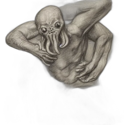 creature, mask, animal, face, concept art, photorealistic, pencil sketch, 3d render transparent PNG cut-out