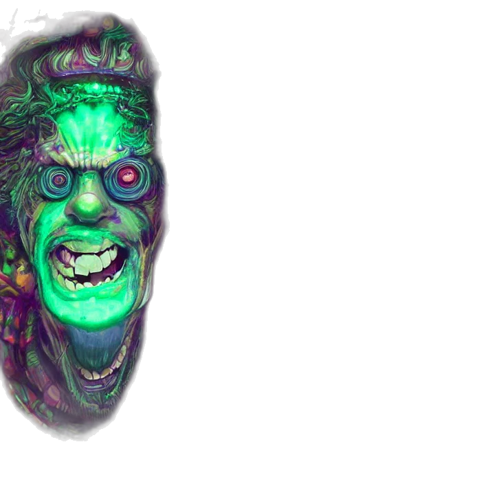 mask, face, creature, animal transparent PNG cut-out