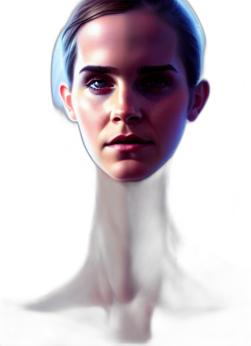 face, robot, mask, creature, concept art, photorealistic, 3d render, fantasy art transparent PNG cut-out