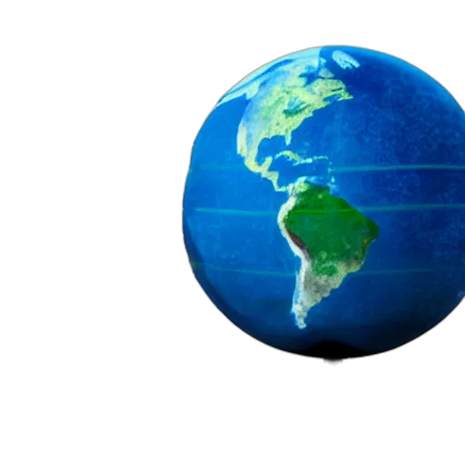 3d render, statue, planet, earth, head, style, rhads transparent PNG cut-out