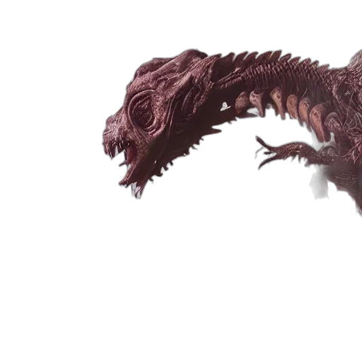 dragon, creature, animal, weapon, 3d render, concept art, fantasy art, photorealistic transparent PNG cut-out