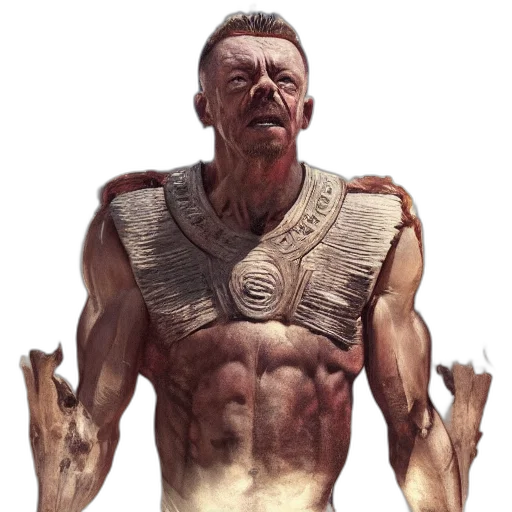 face, creature, concept art, comic book art transparent PNG cut-out