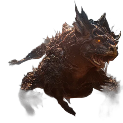 dragon, creature, animal, staff transparent PNG cut-out