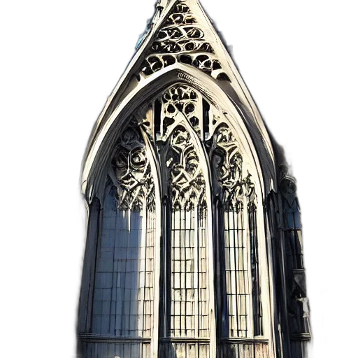 building, crown, sword, 3d render, photorealistic, concept art, new, york transparent PNG cut-out