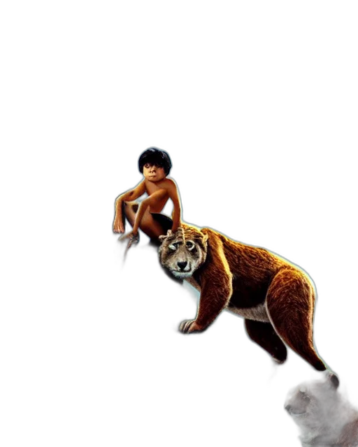 animal, creature, concept art, 3d render, pixel art, fantasy art, forest, still transparent PNG cut-out