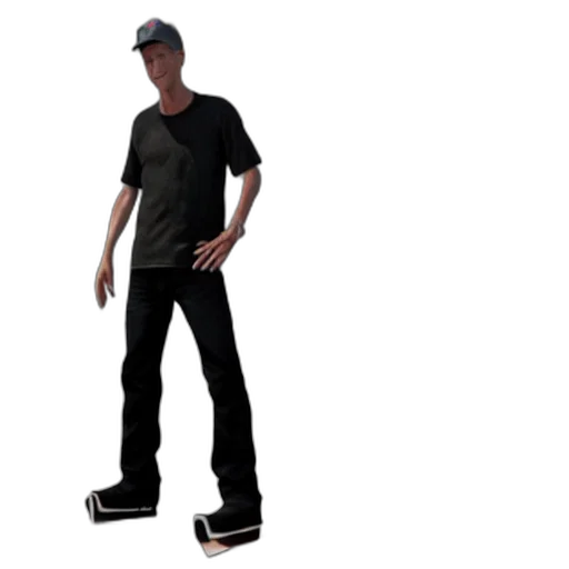 shoes, staff, hat, 3d render, concept art, photorealistic, cartoon, tony transparent PNG cut-out