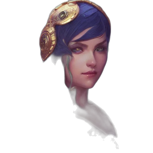 face, hat, mask, crown, concept art, fantasy art, photorealistic, pixel art transparent PNG cut-out