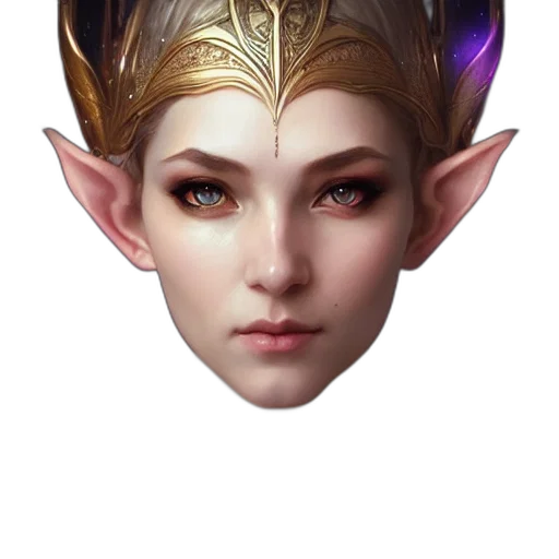 face, crown, mask, dragon, fantasy art, concept art, 3d render, photorealistic transparent PNG cut-out