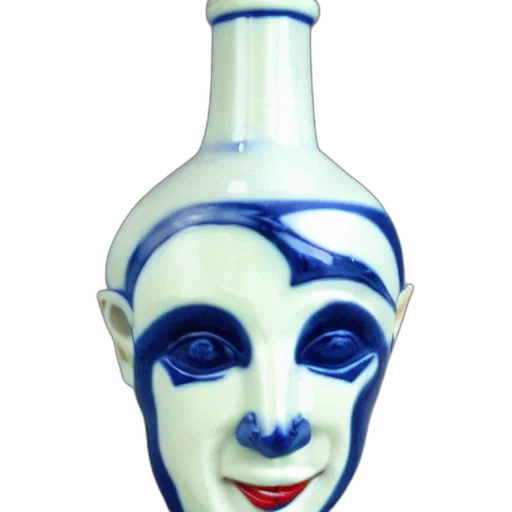 bottle, mask, face, crown transparent PNG cut-out