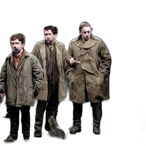 jacket, staff, concept art, snow, creature, fascinating, look, lives transparent PNG cut-out