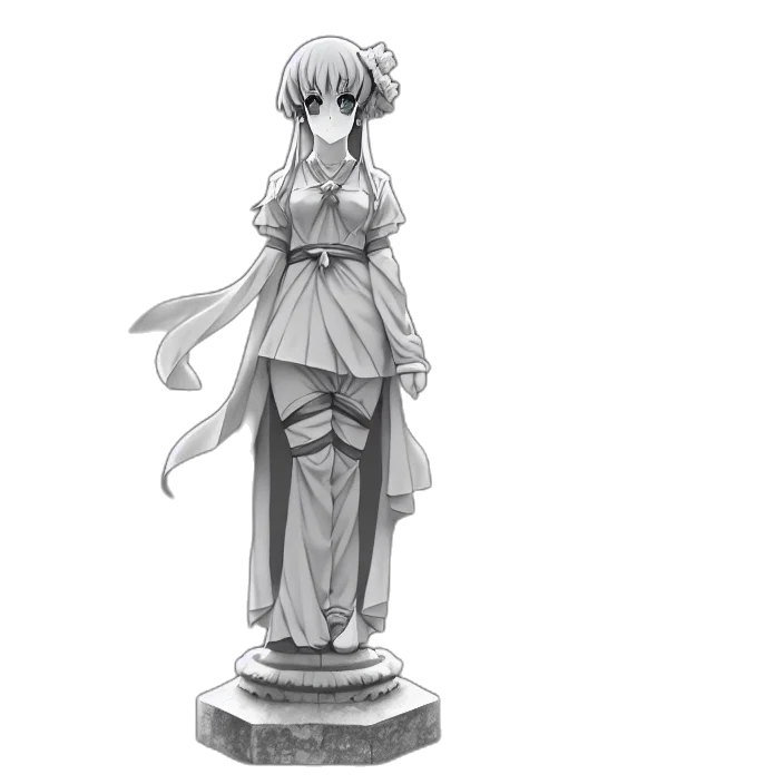 dress, staff, sword, concept art transparent PNG cut-out