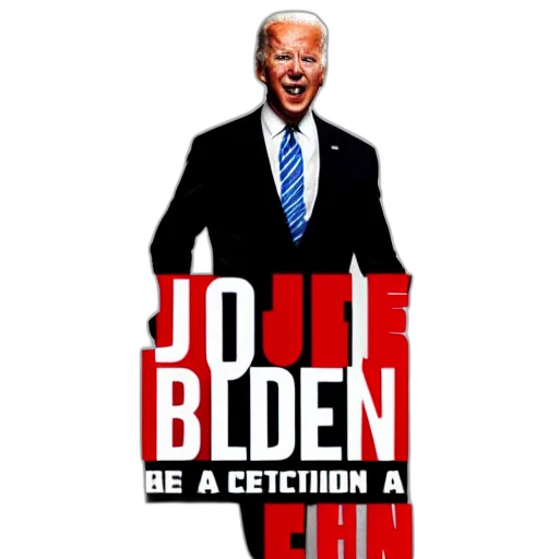 joe, biden, action, movie transparent PNG cut-out