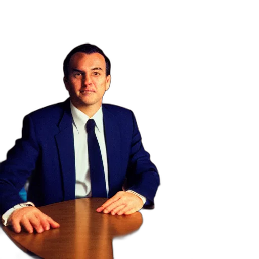 staff, furniture, jacket, face transparent PNG cut-out