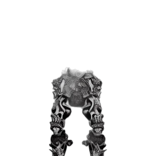 jewelry, crown, mask, staff, 3d render, photorealistic, concept art, fantasy art transparent PNG cut-out