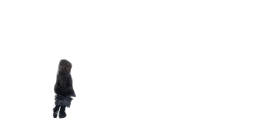 staff, jacket, umbrella, hat transparent PNG cut-out