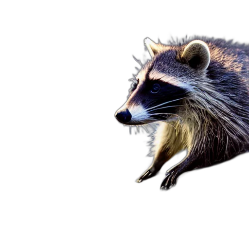 animal, creature, face, hat, concept art, 3d render, photorealistic, watercolor transparent PNG cut-out