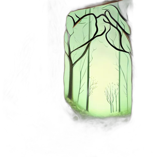 bottle, tree, jewelry, dress, concept art, fantasy art, pixel art, watercolor transparent PNG cut-out