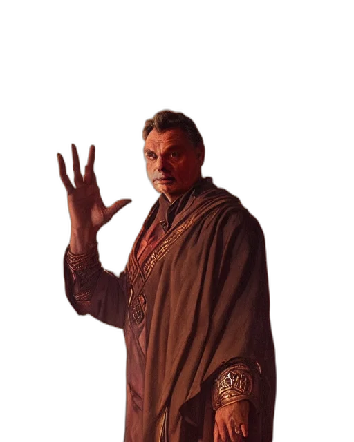 staff, jacket, creature, weapon transparent PNG cut-out