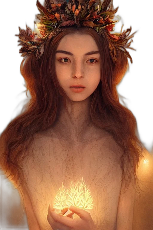 crown, face, jewelry, creature transparent PNG cut-out
