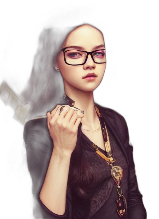 jewelry, staff, fantasy art, photorealistic transparent PNG cut-out