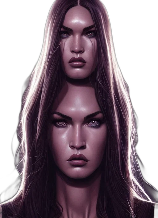 face, comic book art, fantasy art, concept art transparent PNG cut-out