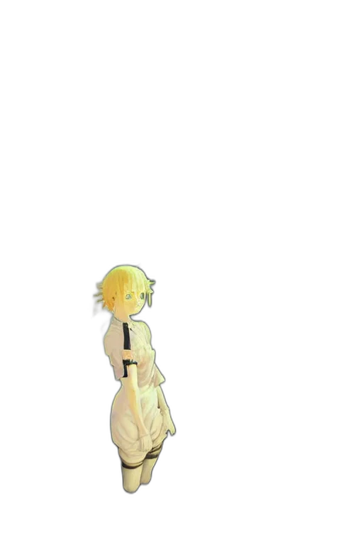 dress, staff, robot, creature transparent PNG cut-out