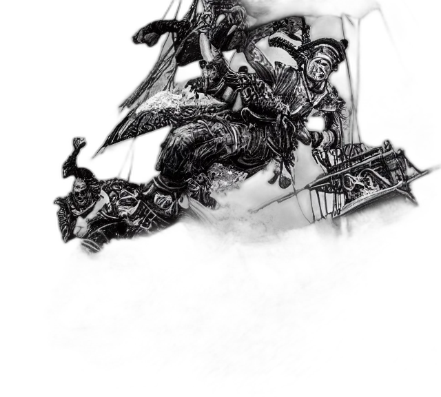dragon, weapon, sword, staff, concept art, fantasy art, pencil sketch, comic book art transparent PNG cut-out