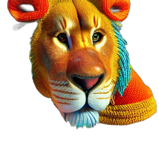 animal, staff, crown, creature transparent PNG cut-out