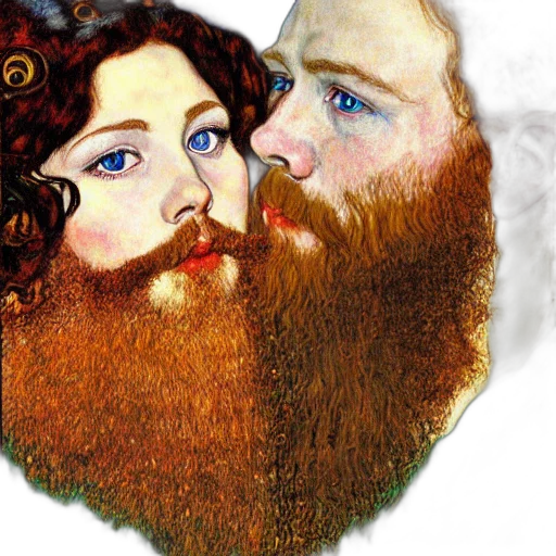 face, photorealistic, watercolor, fantasy art transparent PNG cut-out