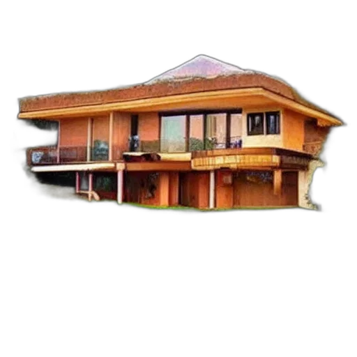 building, furniture, umbrella, staff transparent PNG cut-out