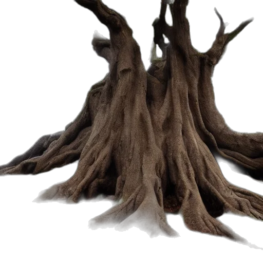 tree, hair, creature, crown transparent PNG cut-out