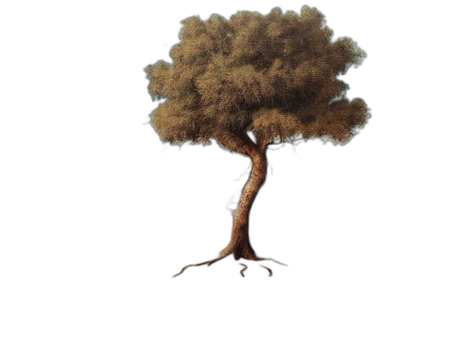tree, crown, hair, staff transparent PNG cut-out