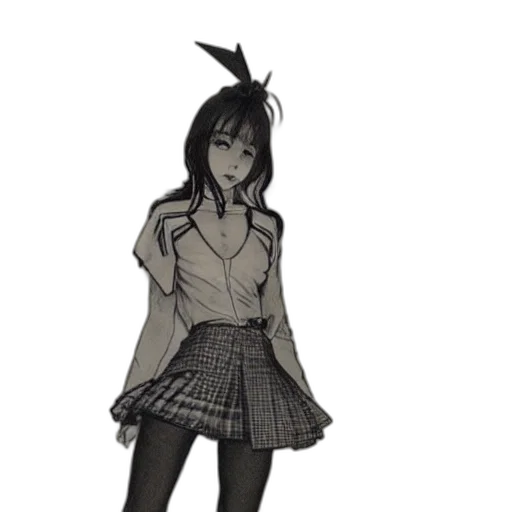 dress, jacket, staff, creature transparent PNG cut-out