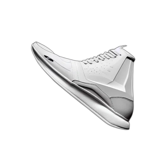 shoes, photorealistic, 3d render, sneaker transparent PNG cut-out